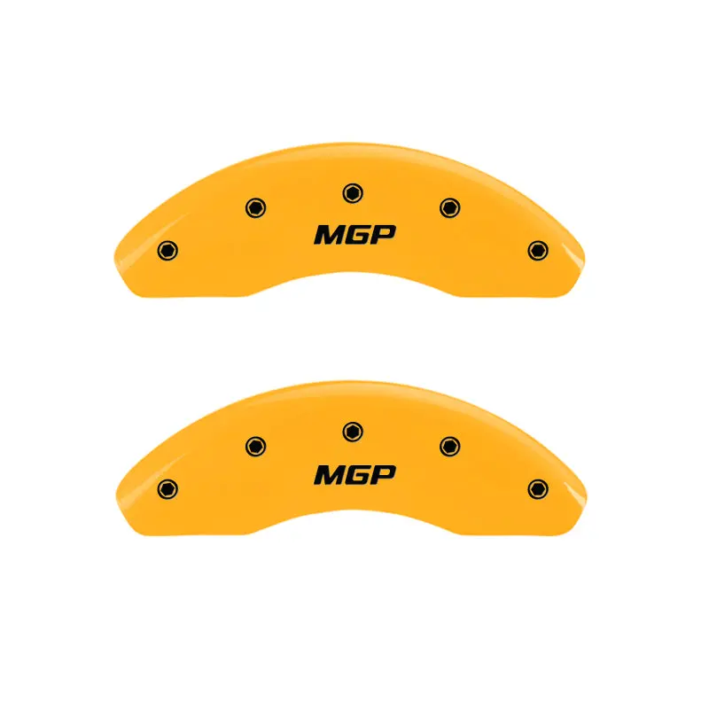 Mgp Engraved Yellow Caliper Covers – Front & Rear Set For 2006 Mini Cooper 1