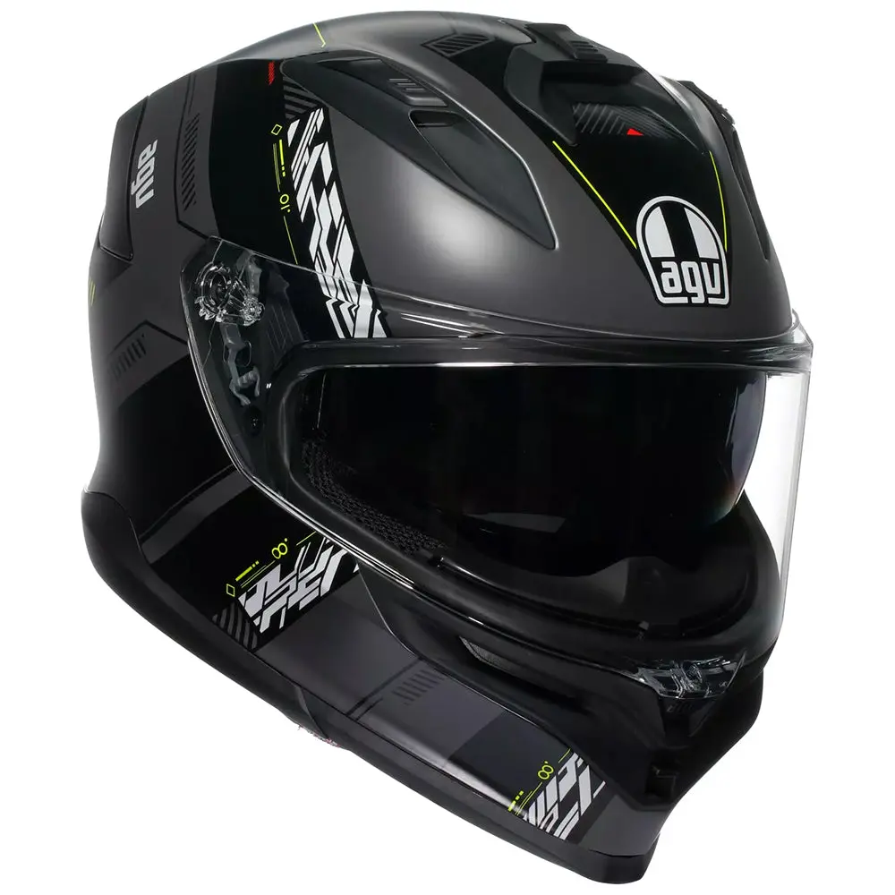 Agv K7 [Kyber Matt Grey/Yellow Fluo] 1