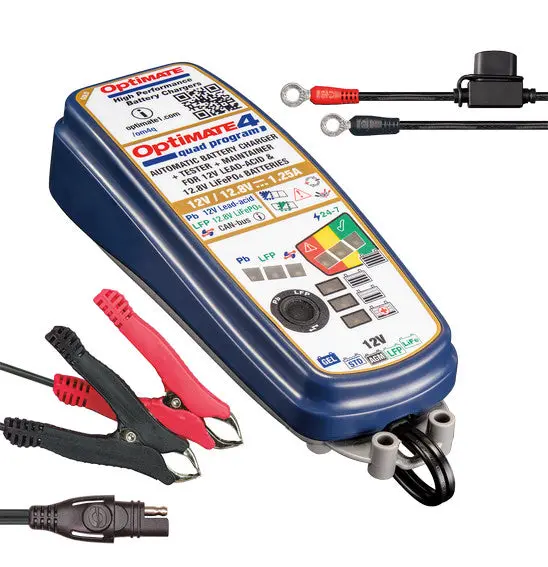 Optimate 4 Quad Program - Battery Charger (Gold) 1