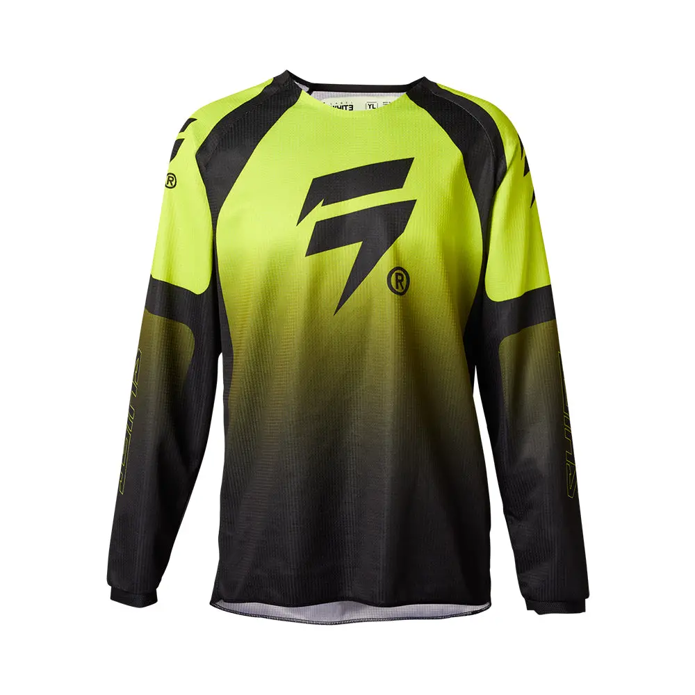 Shift Youth White Label Jersey Posn [Flo Yellow] 1