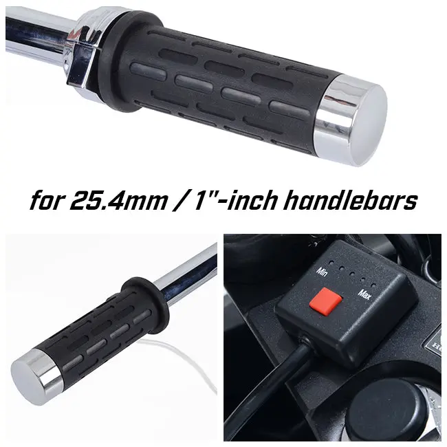 R&G Heated Grips - 1 Inch Cruiser Bars 1