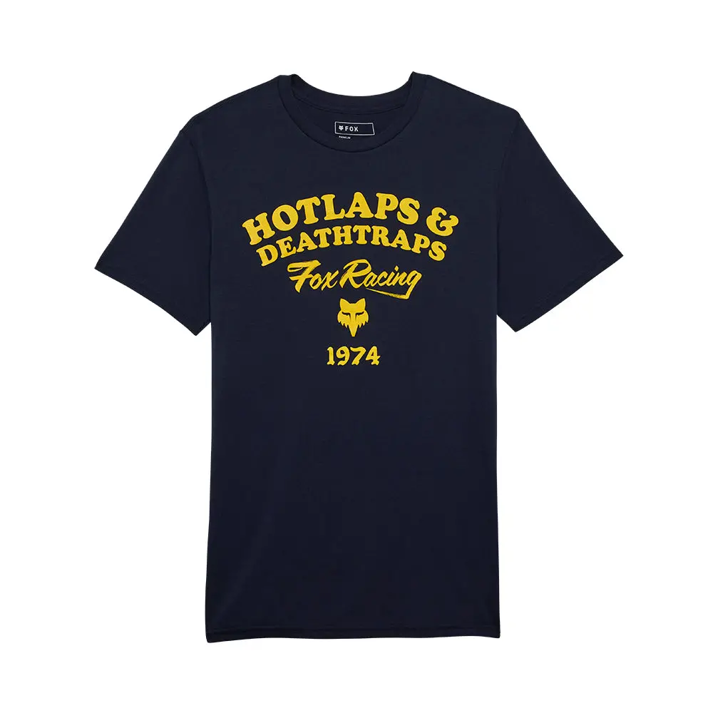 Fox Hotlaps Ss Premium Tee [Midnight] 1
