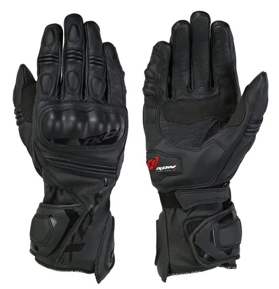 Ixon Rs Tempo Glove Black - Sport Leather 1
