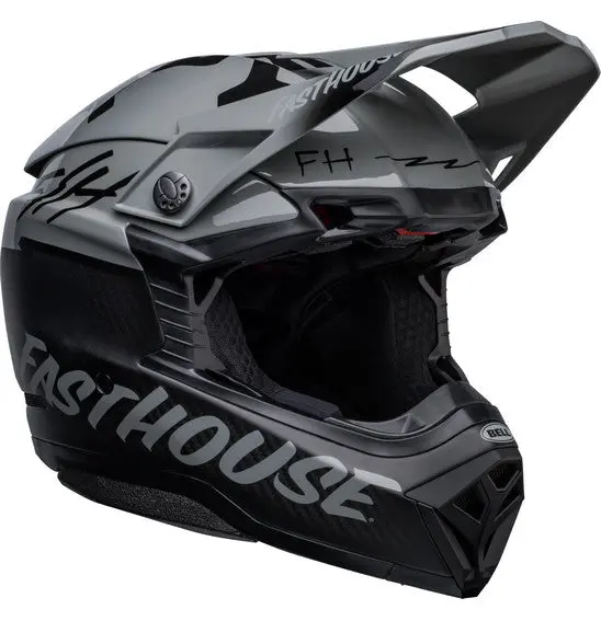 Bell Moto-10 Spherical Fasthouse Bmf Le Grey/Black 4