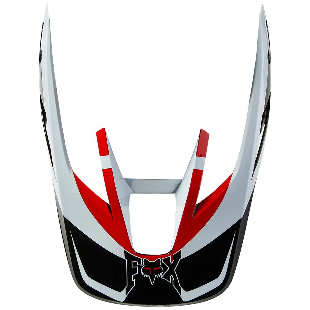 Fox Mx22 V3 Rs Helmet Visor Celz [Red/Black/White] 1