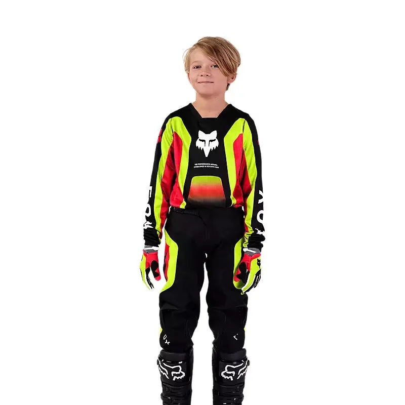 Fox Youth 180 Ballast Pants [Black/Red] 1