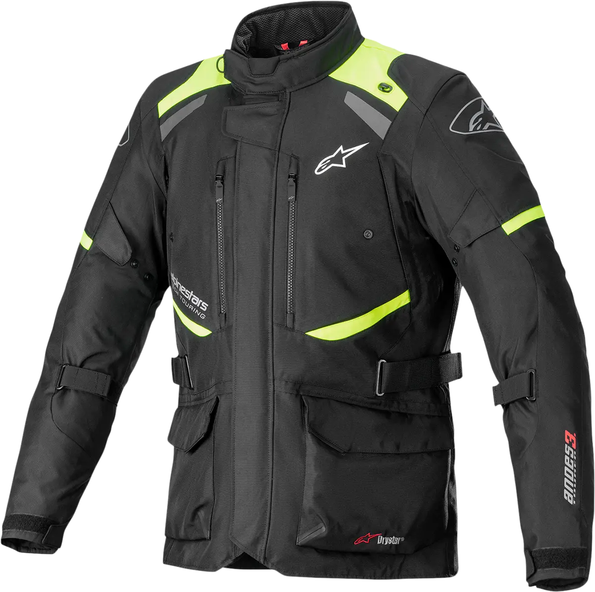 Alpinestars Andes V3 Adventure Jacket – Black/Yellow, Size 3Xl (Eu 56) 1