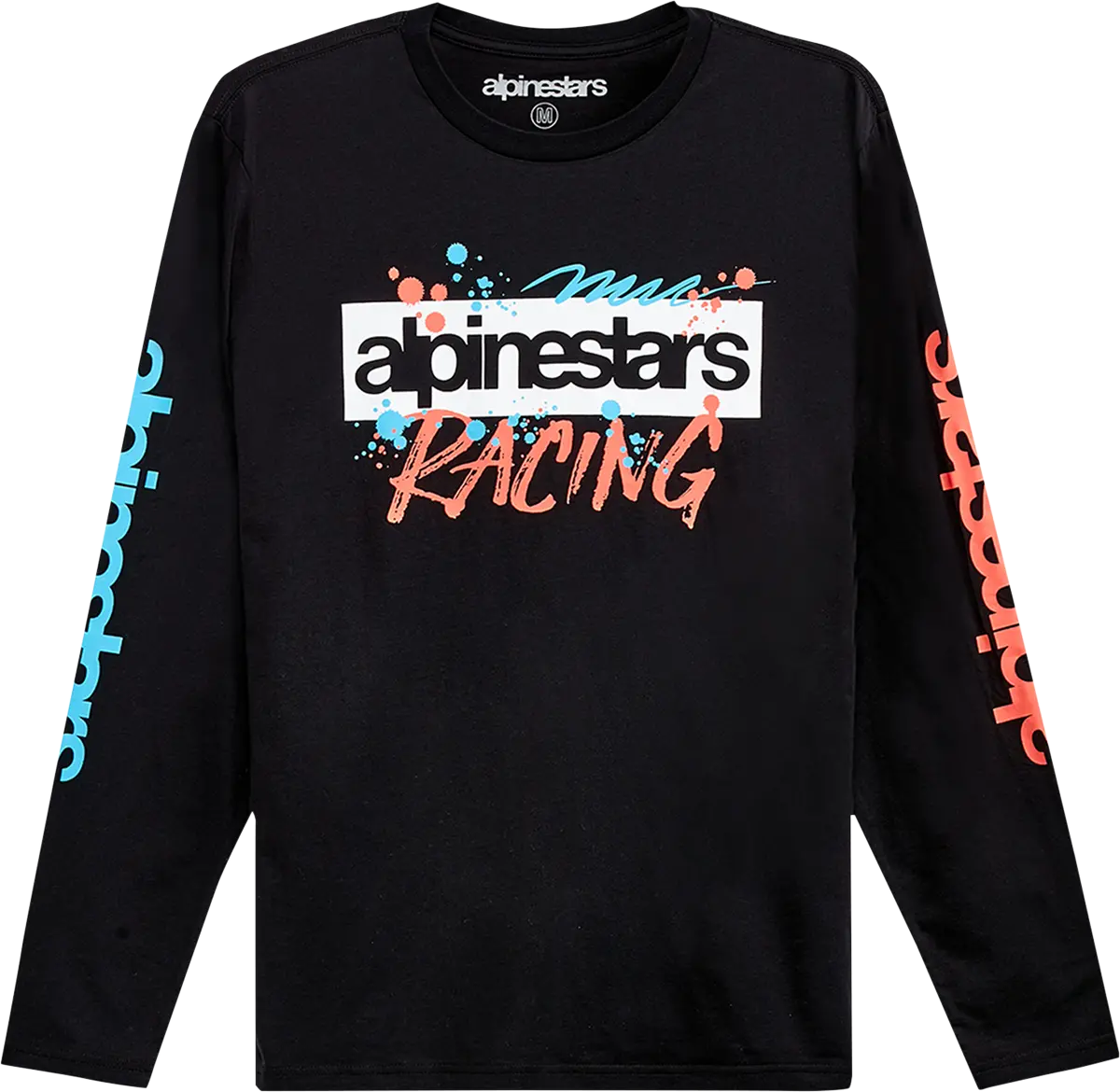 Alpinestars Rad Long-Sleeve Performance T-Shirt – Black, Medium (Model #1212-7430010-M) 1