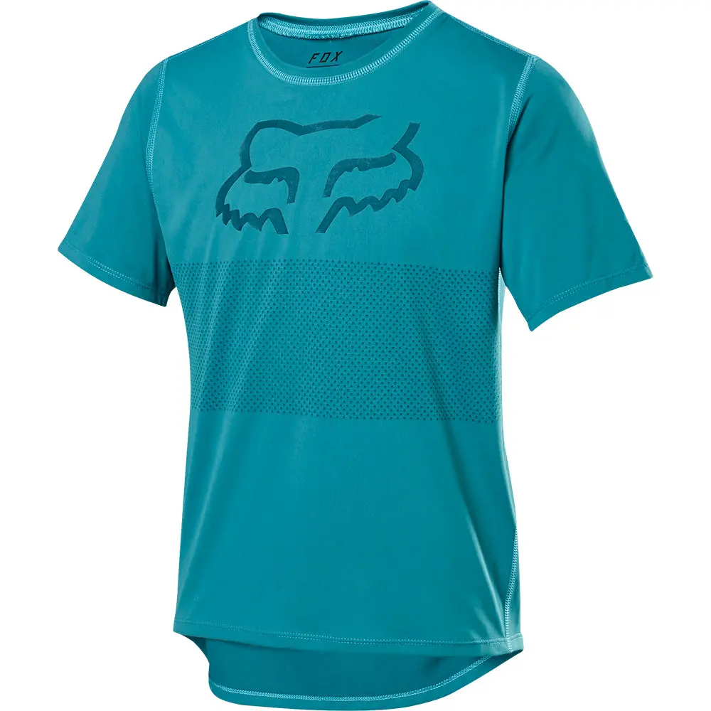 Fox Youth Ranger Ss Jersey [Aqua] Ys 1