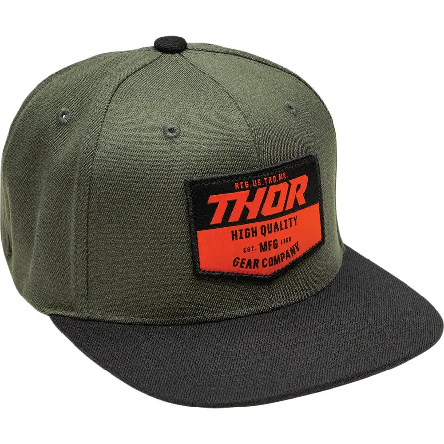 Hat Thor Chevron Snapback Black / Military Green One Size 1