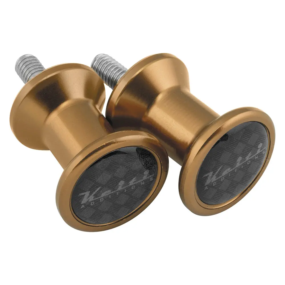 Keiti Bobbin Bolts Swingarm Spools [Gold] 1