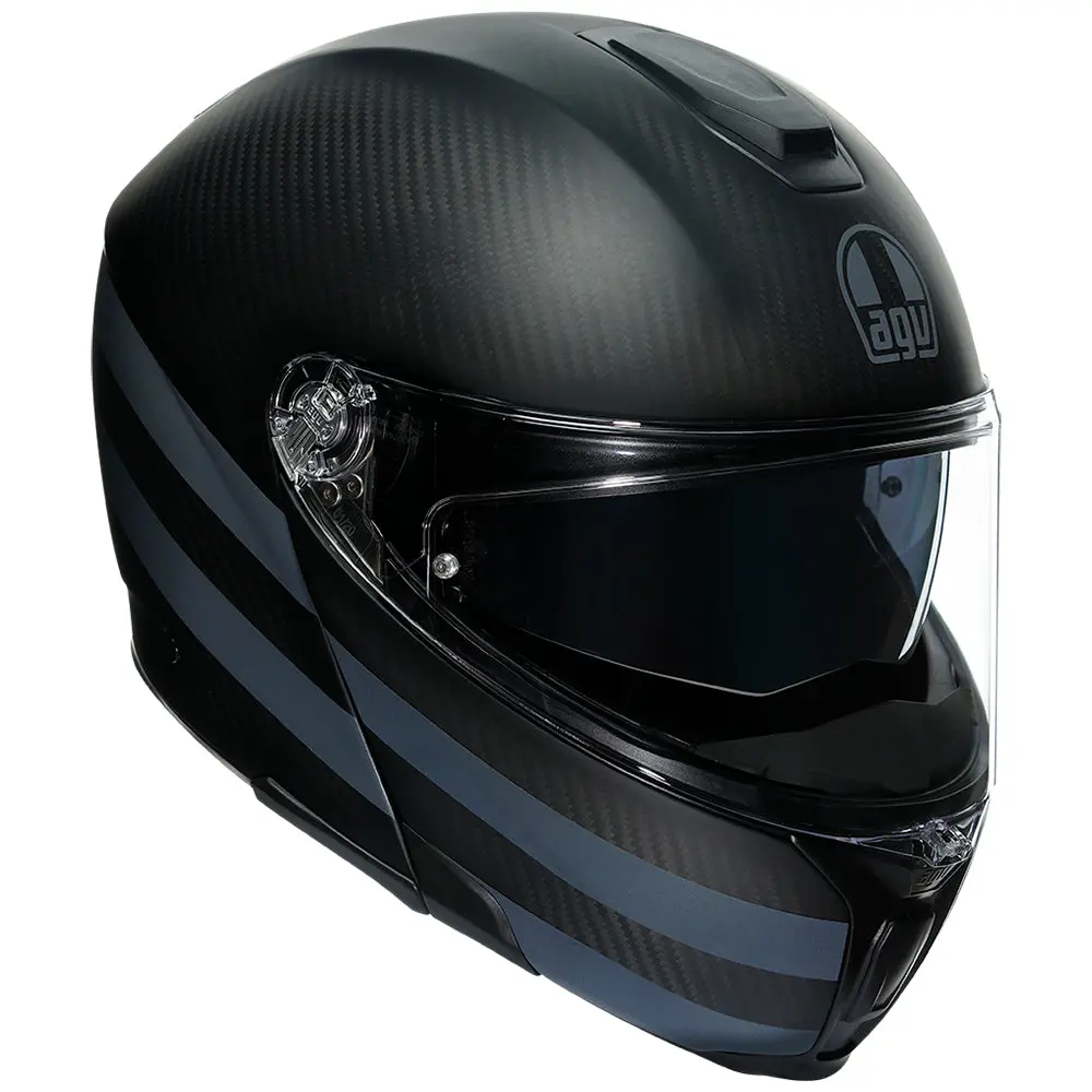 Agv Sportmodular [Dark Refractive Carbon/Black] 1