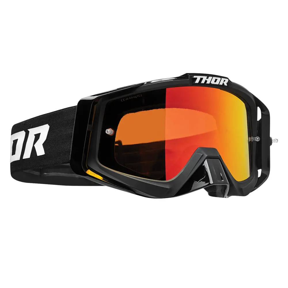 Goggles S25 Thor Mx Sniper Pro Solid Black 1