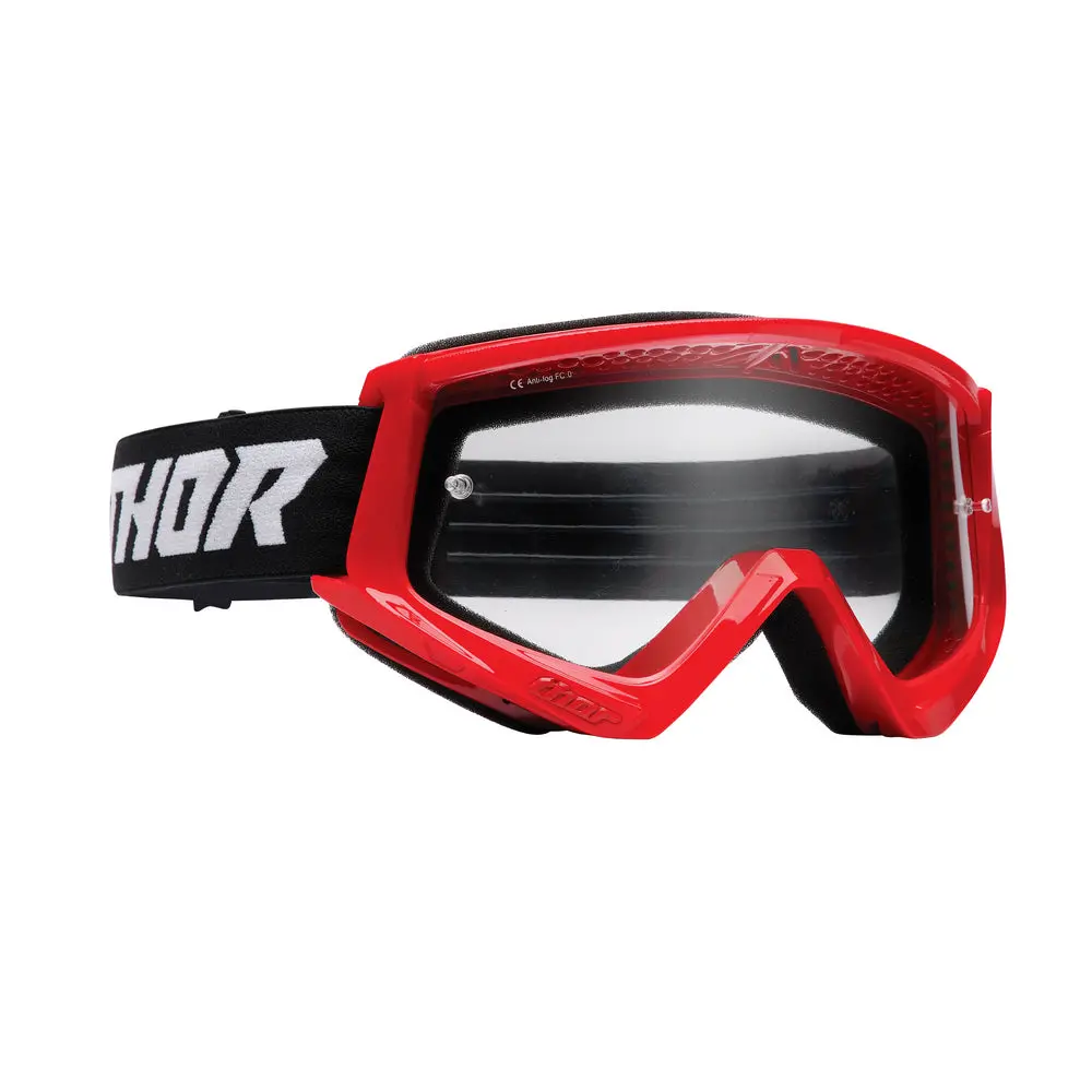 Thor Mx Goggles S23 Youth Combat Red/Black 1