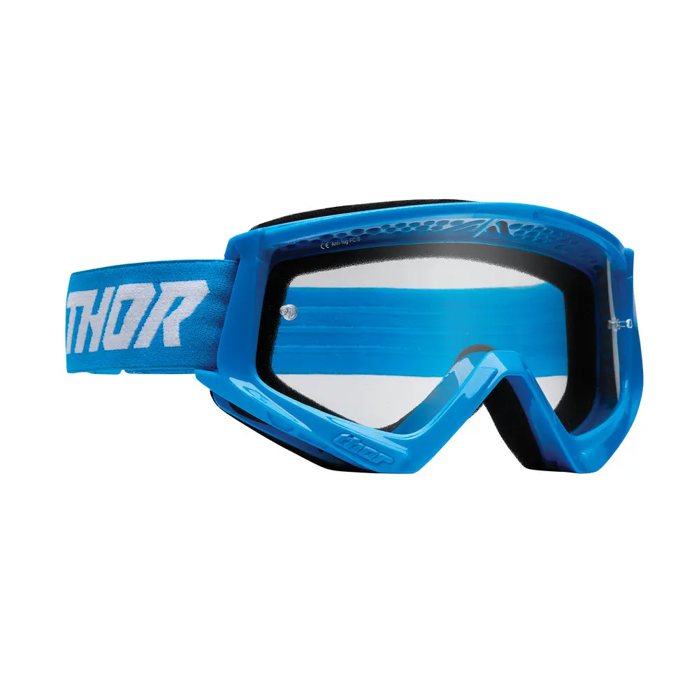 Thor Mx Goggles S23 Youth Combat Blue/White 1