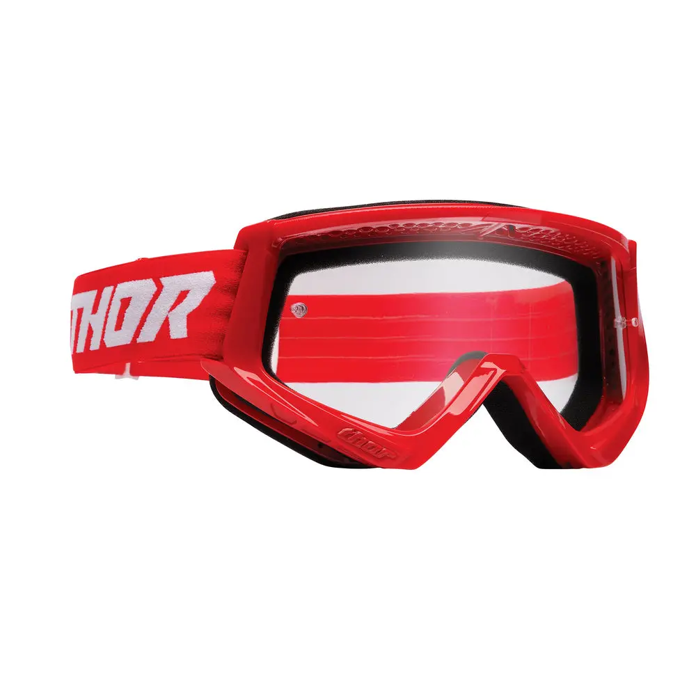 Thor Mx Goggles S23 Youth Combat Red/White 1
