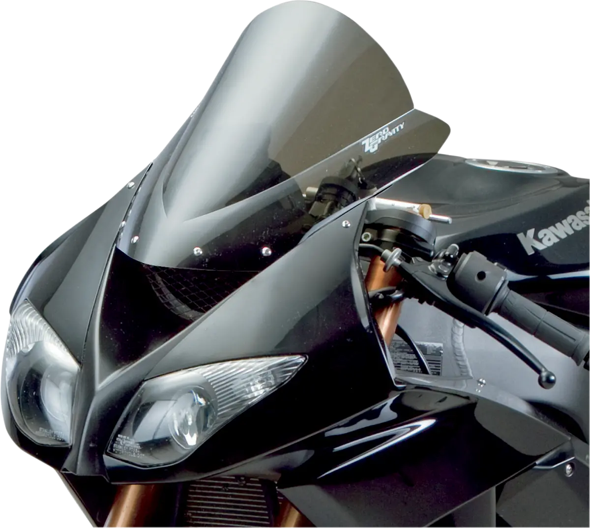 Zero Gravity Double Bubble Windscreen - Light Smoke - Zx-10R 16-262-02 1