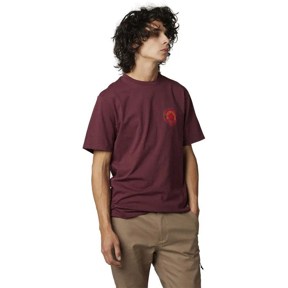 Fox Mysticks Ss Premium Tee [Dark Maroon] 1
