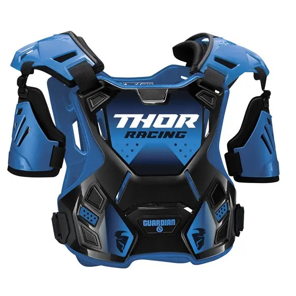 Chest Protector Thor Mx Guardian S22 Adult  Medium Large Blue/Black # 1