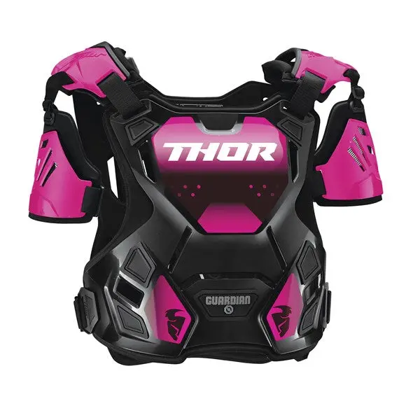 Chest Protector Thor Mx Guardian S22 Womens One Size 85-95Cm Chest Black Pink # 1