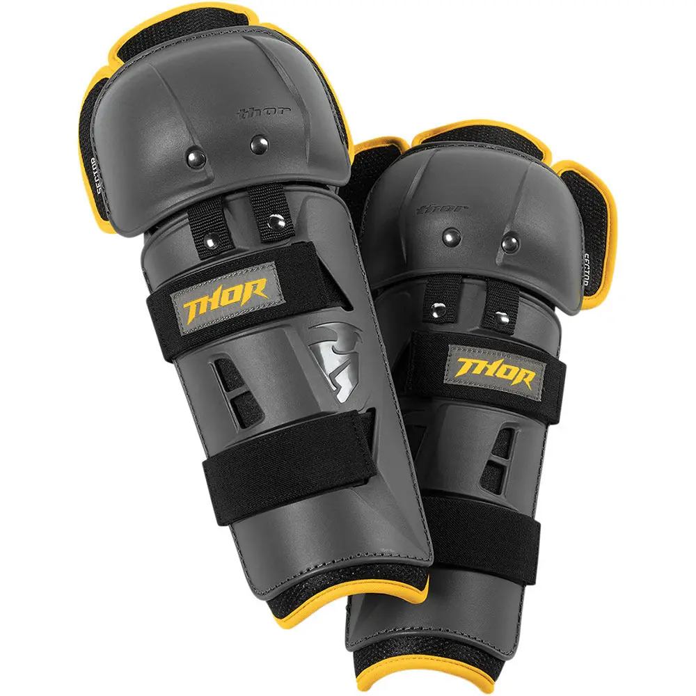 Kneeguard Thor Mx Sector Gp Youth Black Sm/Med 1