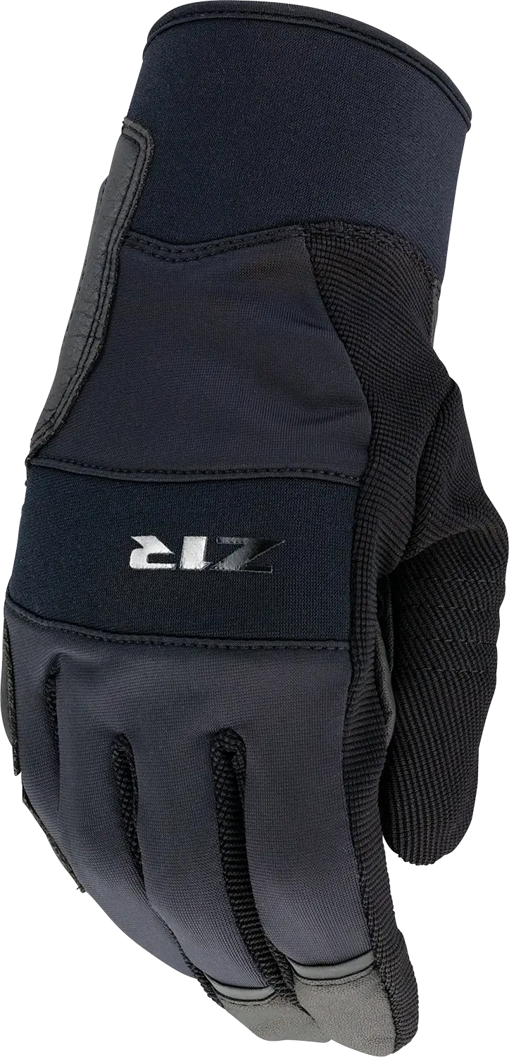 Z1R Black Billet Motorcycle Gloves — Size Small (Model 3330-7554) 1
