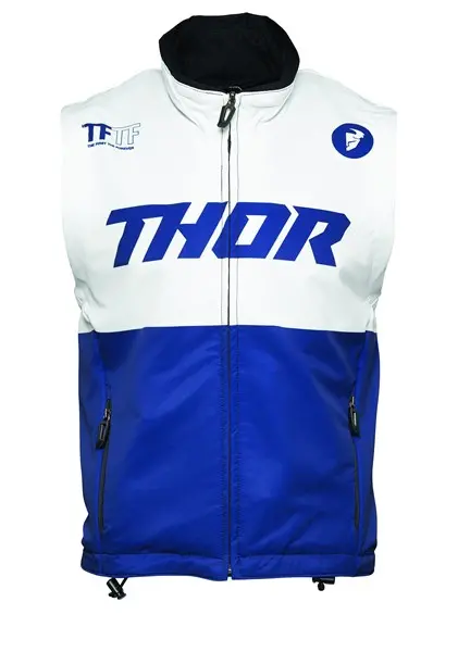 Thor Warmup Vest Navy 1
