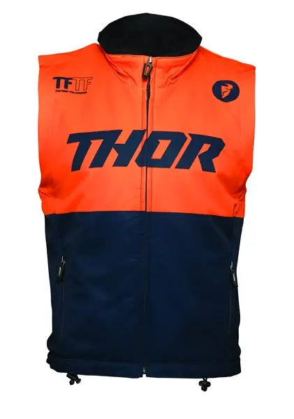 Thor Warmup Vest Orange 1