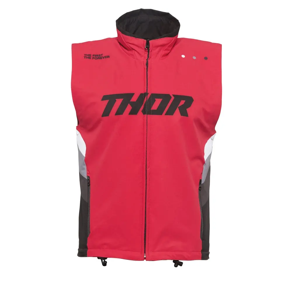 Thor Warmup Vest Red/Black 1