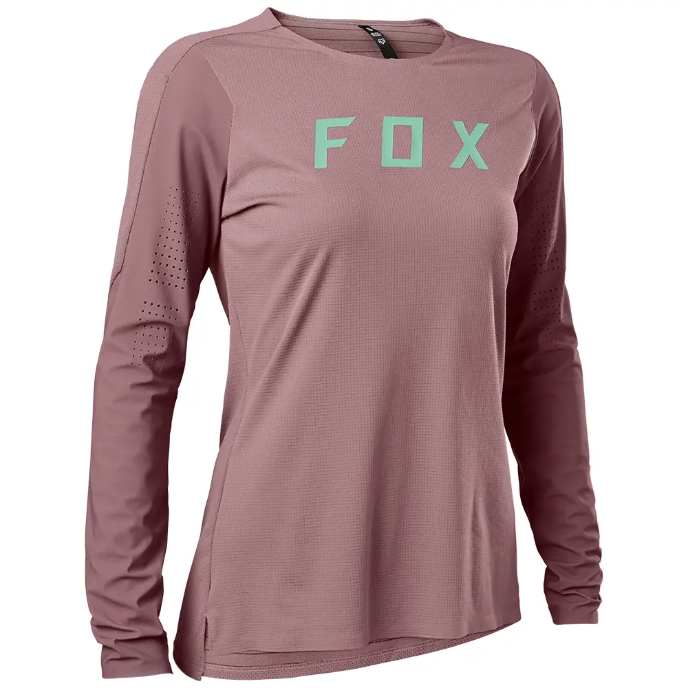 Fox Womens Flexair Pro Ls Jersey [Plum Perfect] 1