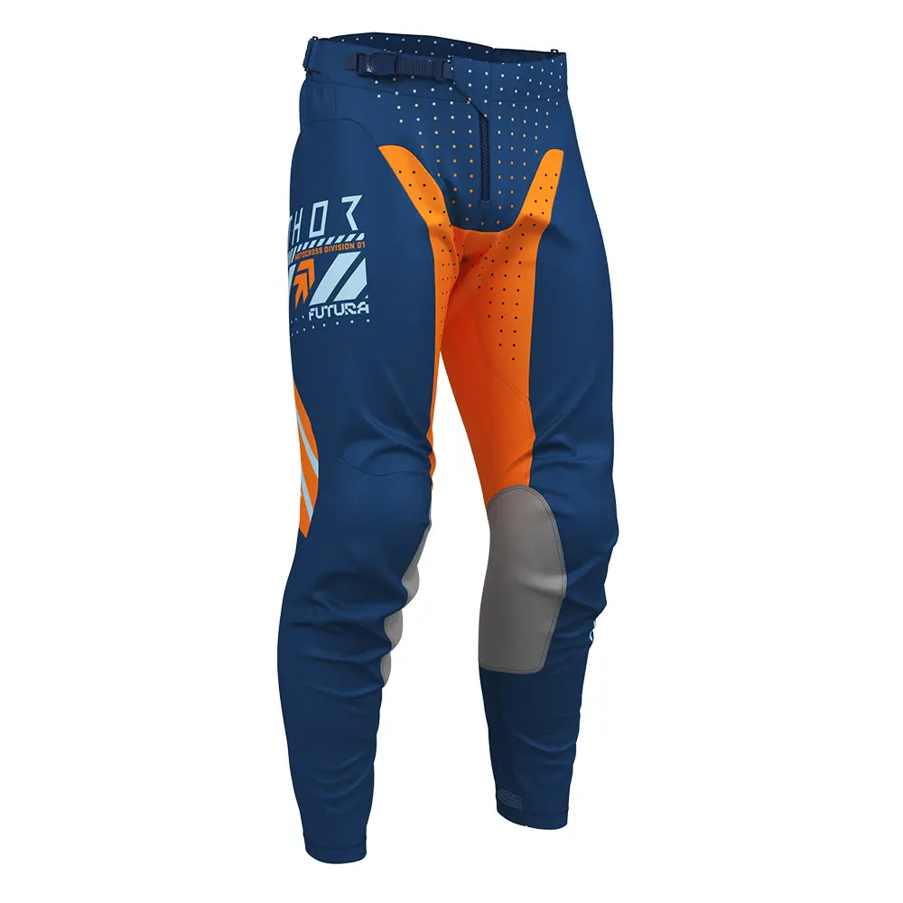 Thor Mx Pant Launchmode Futura Navy/Orange 1
