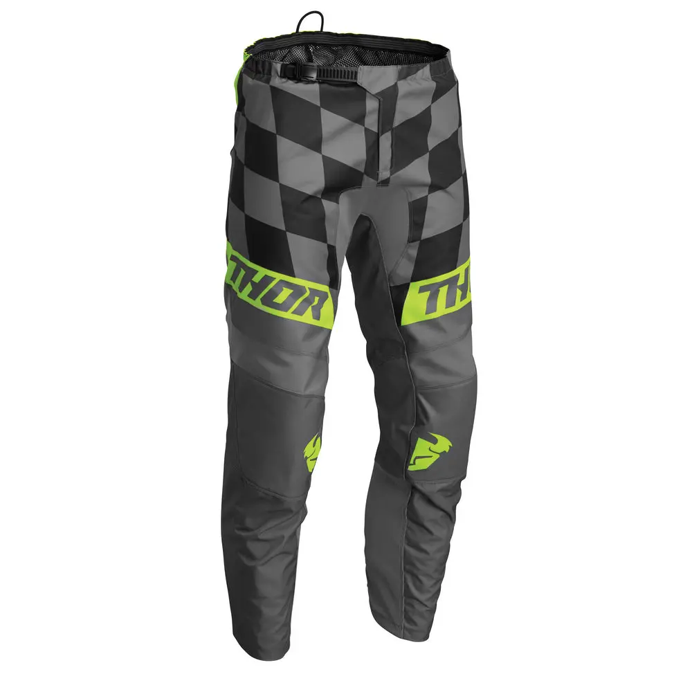 Thor Mx Pant S22 Sector Birdrock Grey/Acid 1