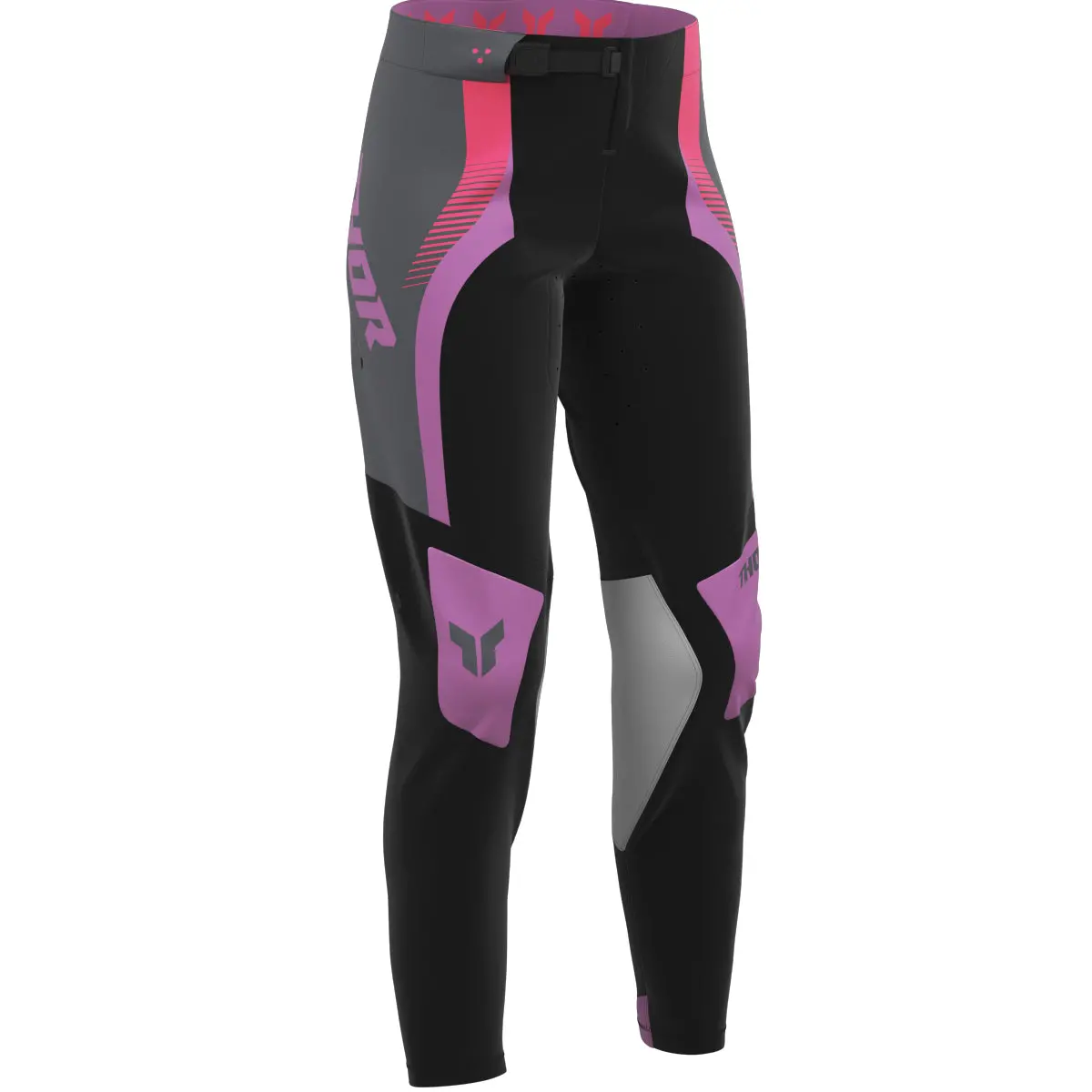 Thor Sportmode Pant Womens Bleach Black/Org 1