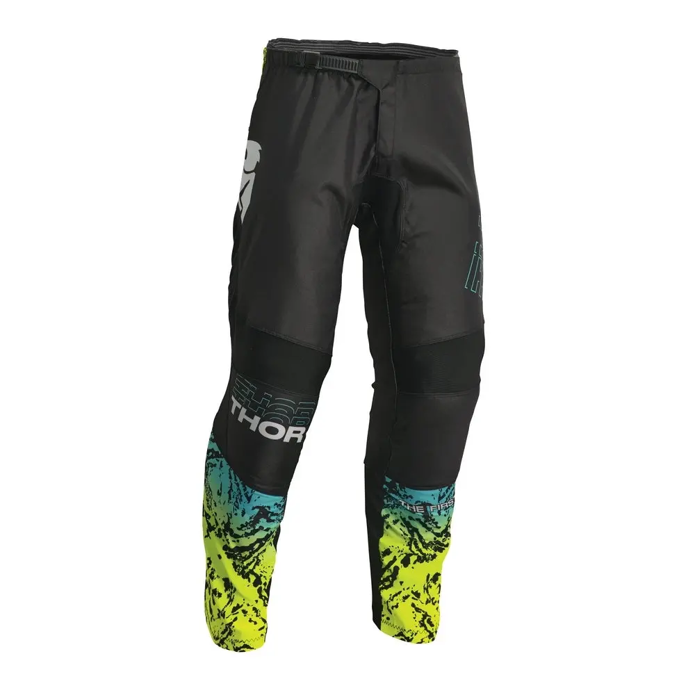 Pants S23 Thor Mx Sector Youth Atlas Black/Te 1