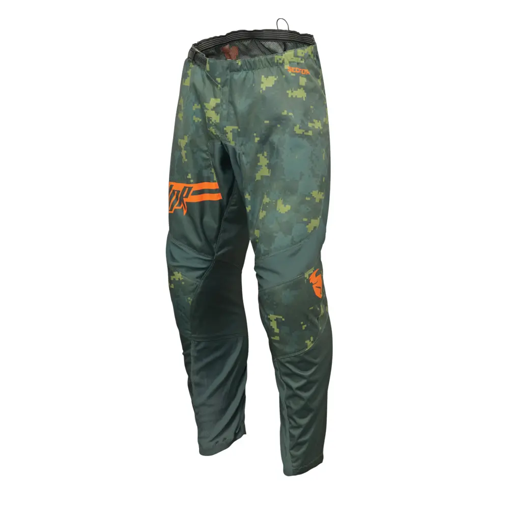 Thor Sector Digi Pants Youth Green/Camo 1