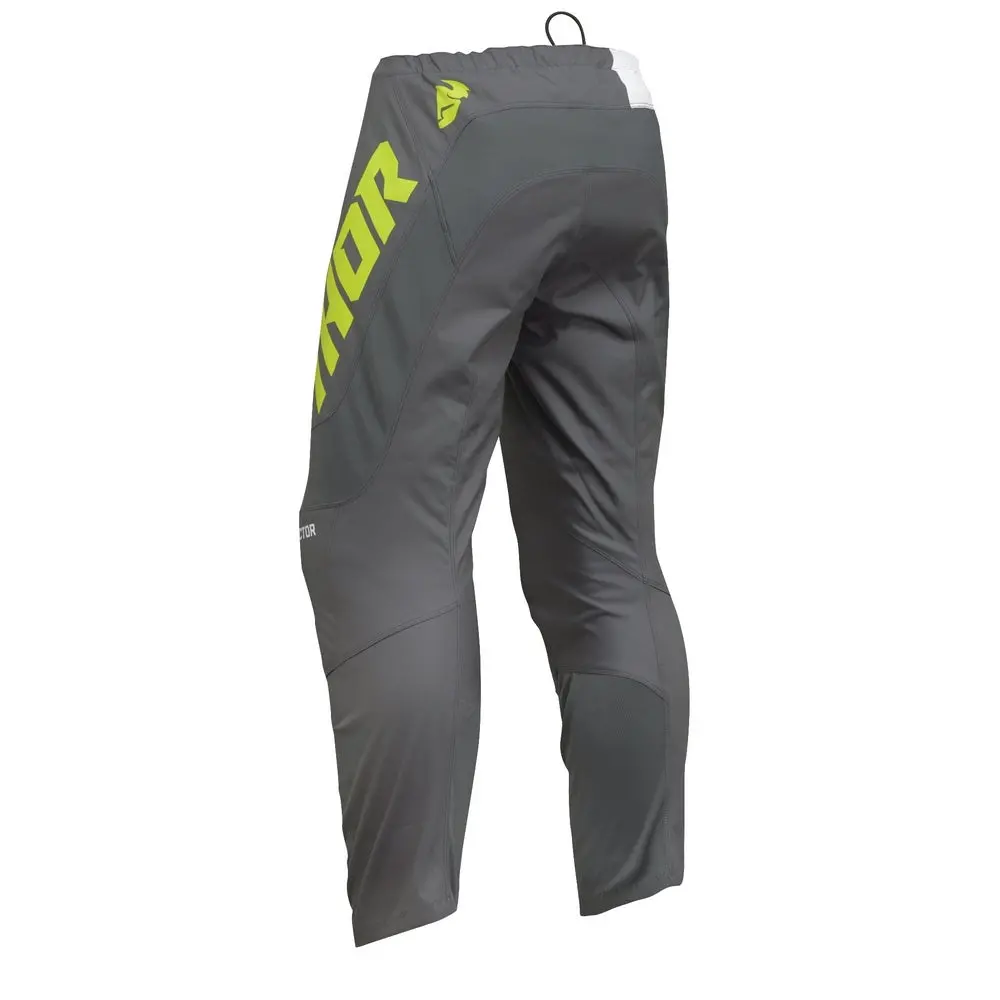 Thor Sector Checker Pants Youth Gray/Ac 1