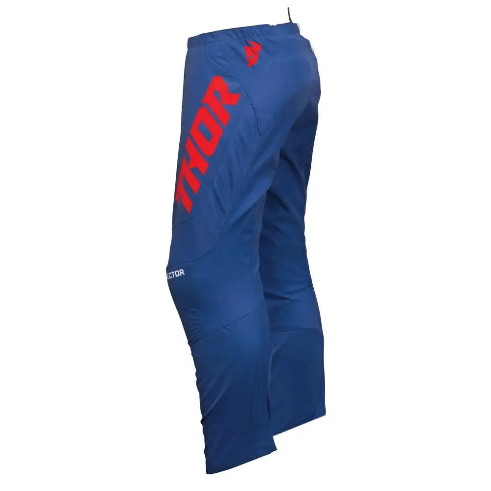 Thor Sector Checker Pants Youth Navy/Red 1