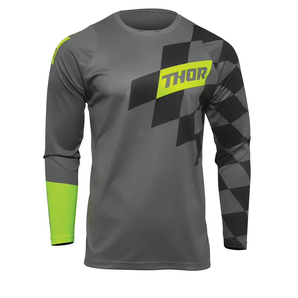 Thor Mx Jersey S22 Sector Birdrock Grey/Acid 1