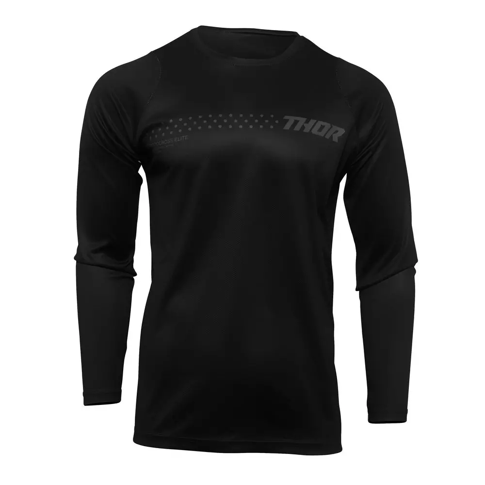 Thor Mx Jersey S22 Sector Minimal Black 1