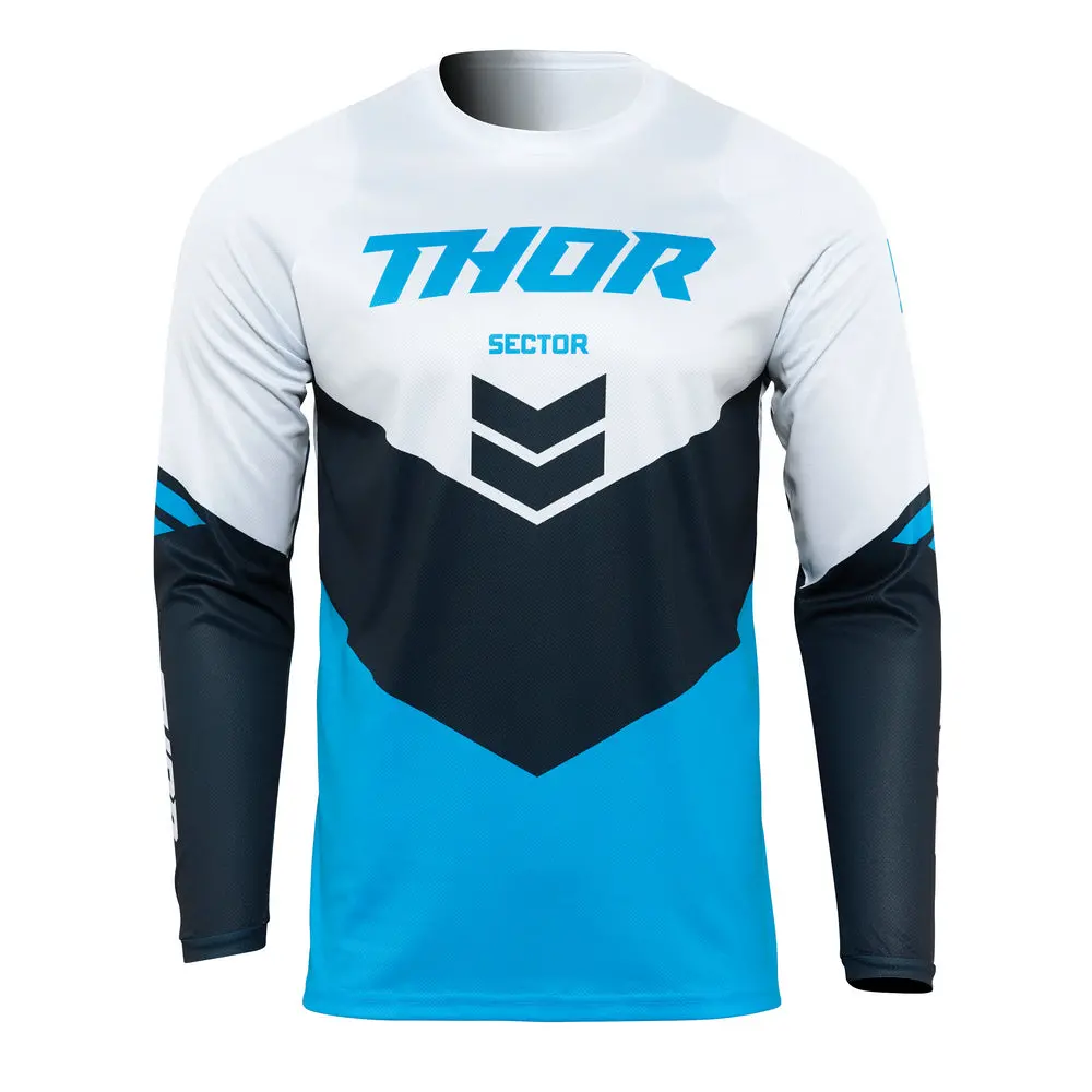 Thor Mx Jersey S22 Sector Chevron Blue/Mit 1