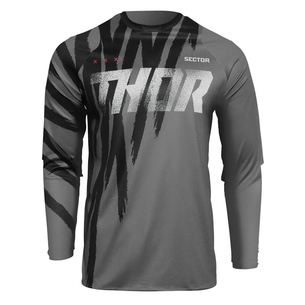 Thor Mx Jersey S22 Sector Chevron Tear Grey/B 1