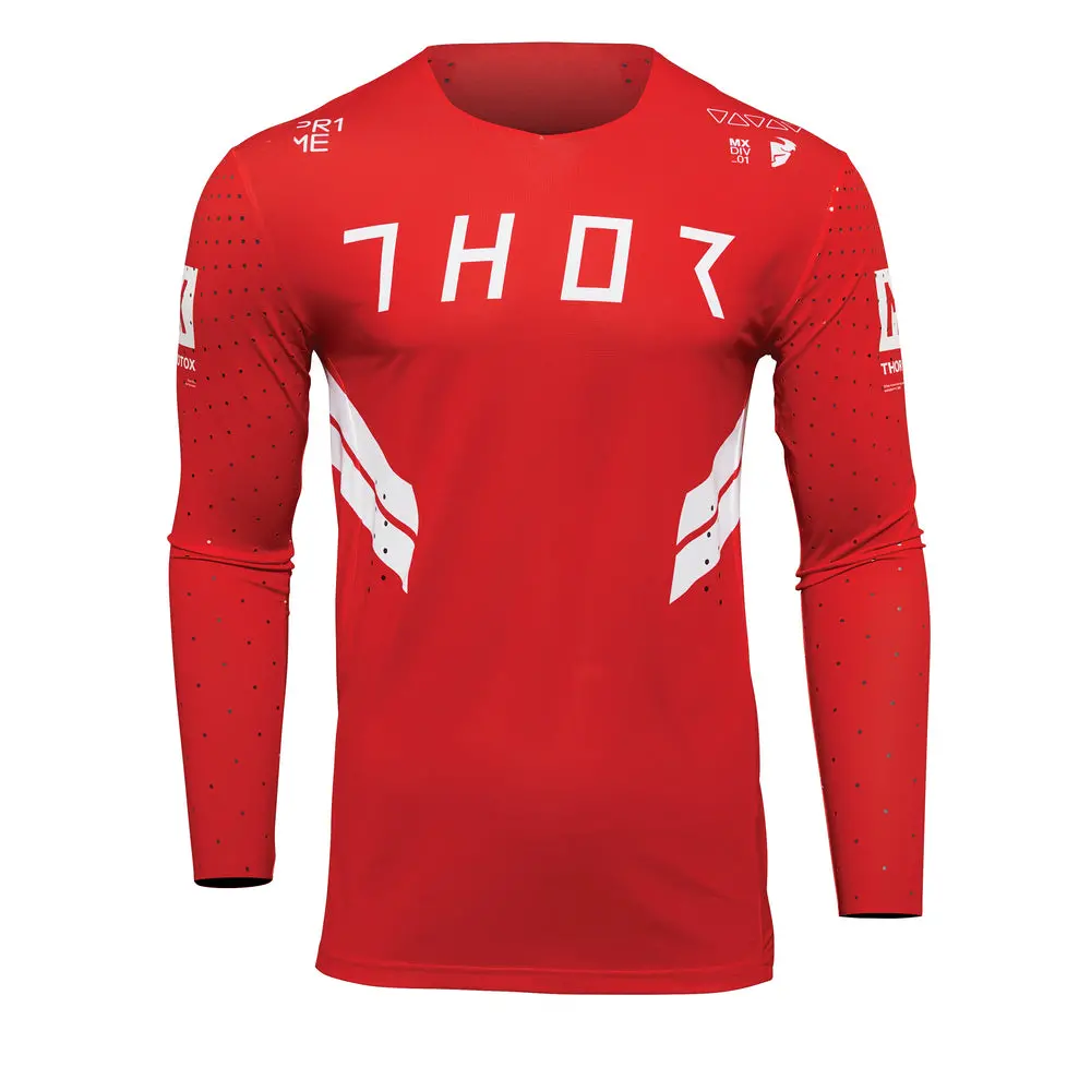 Thor Mx Jeysey S22 Prime Hero Red/White 1