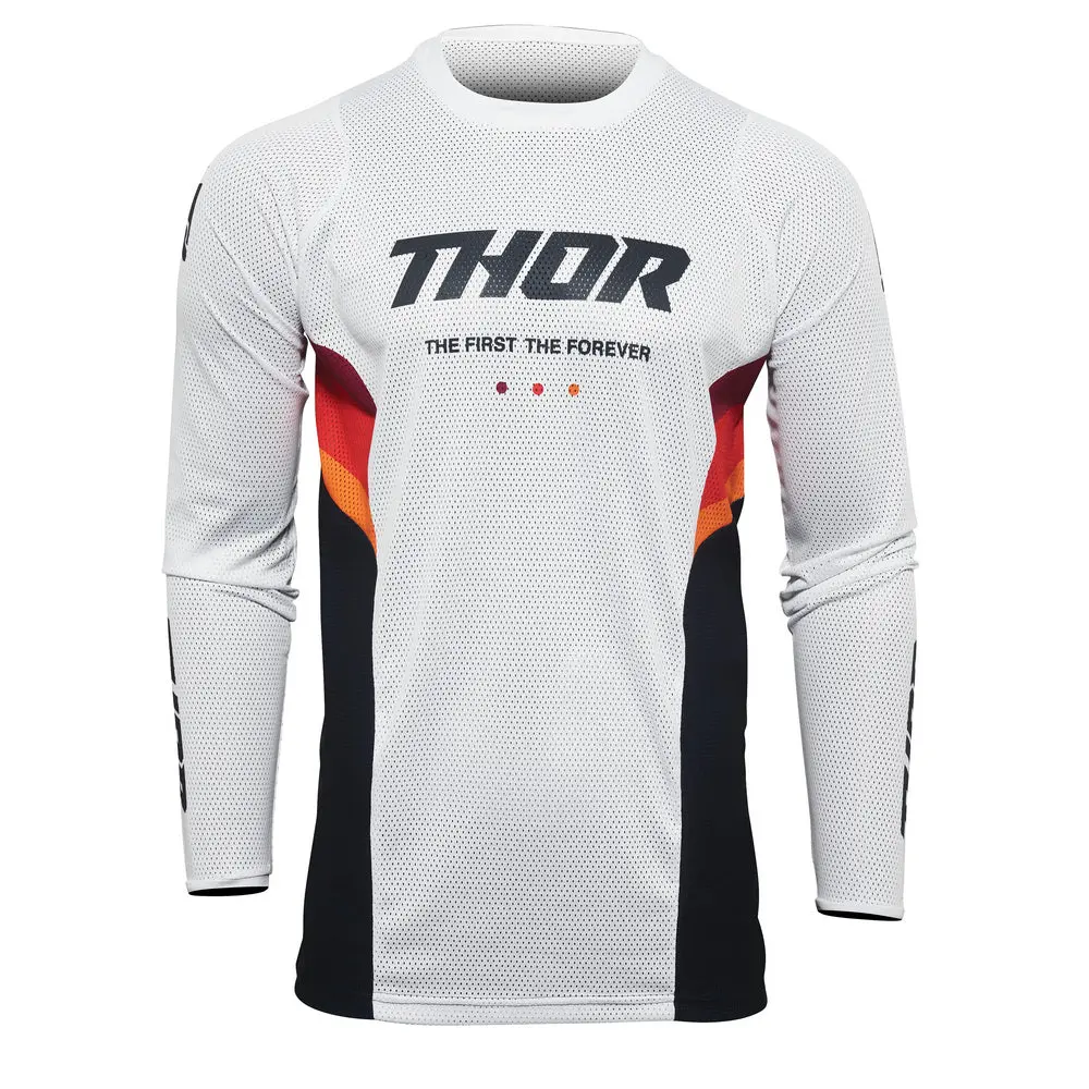 Thor Mx Jersey Pulse Air React White/Mn 1