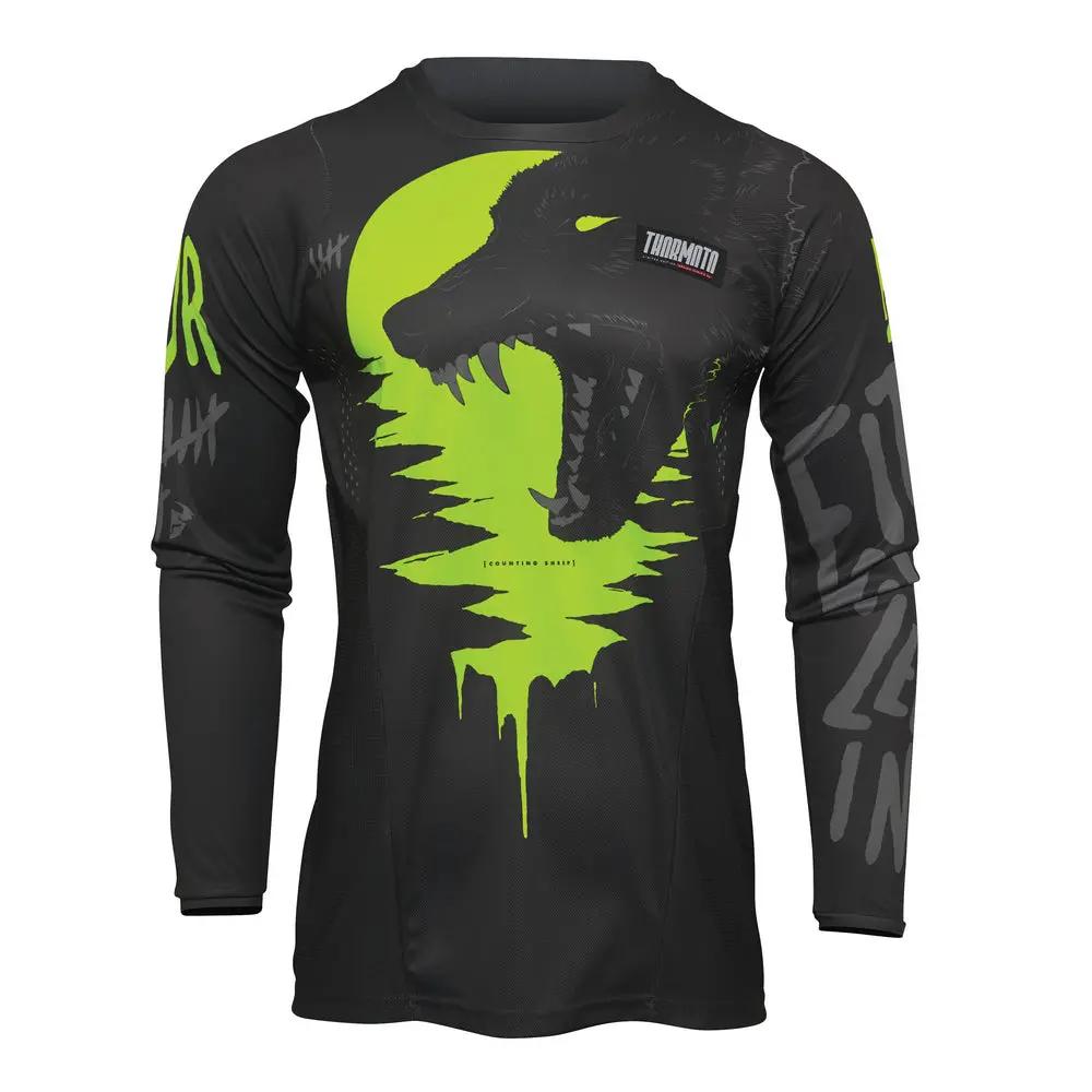Thor Mx Jeysey S22 Pulse Charcoal/Acid 1