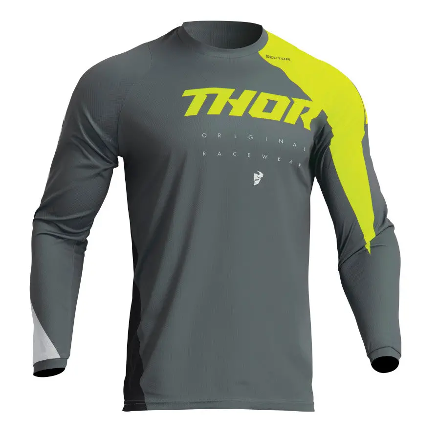 Jersey S23 Thor Mx Sector Edge Gray/Acid 1