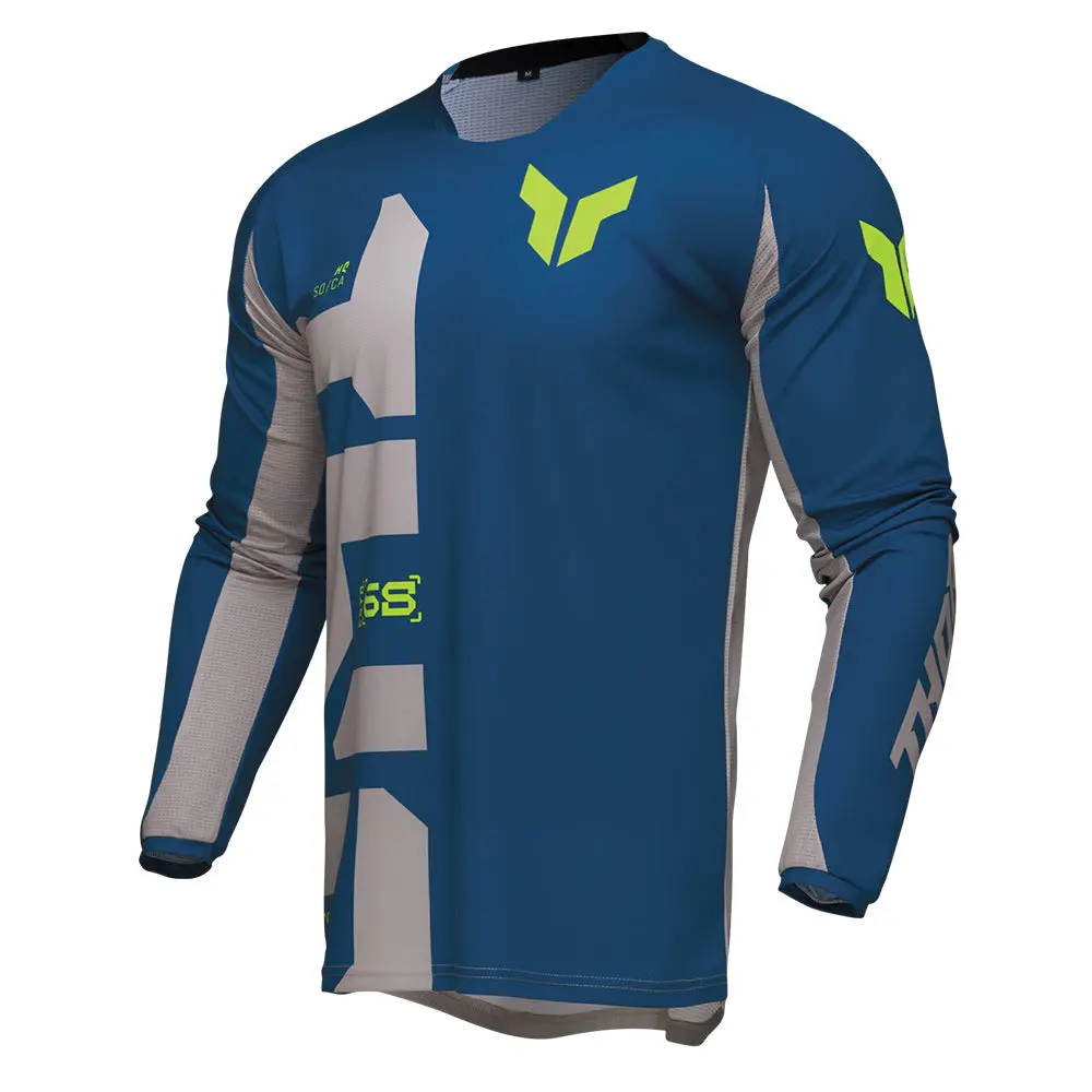 Thor Jersey Launch Forge Blue 1