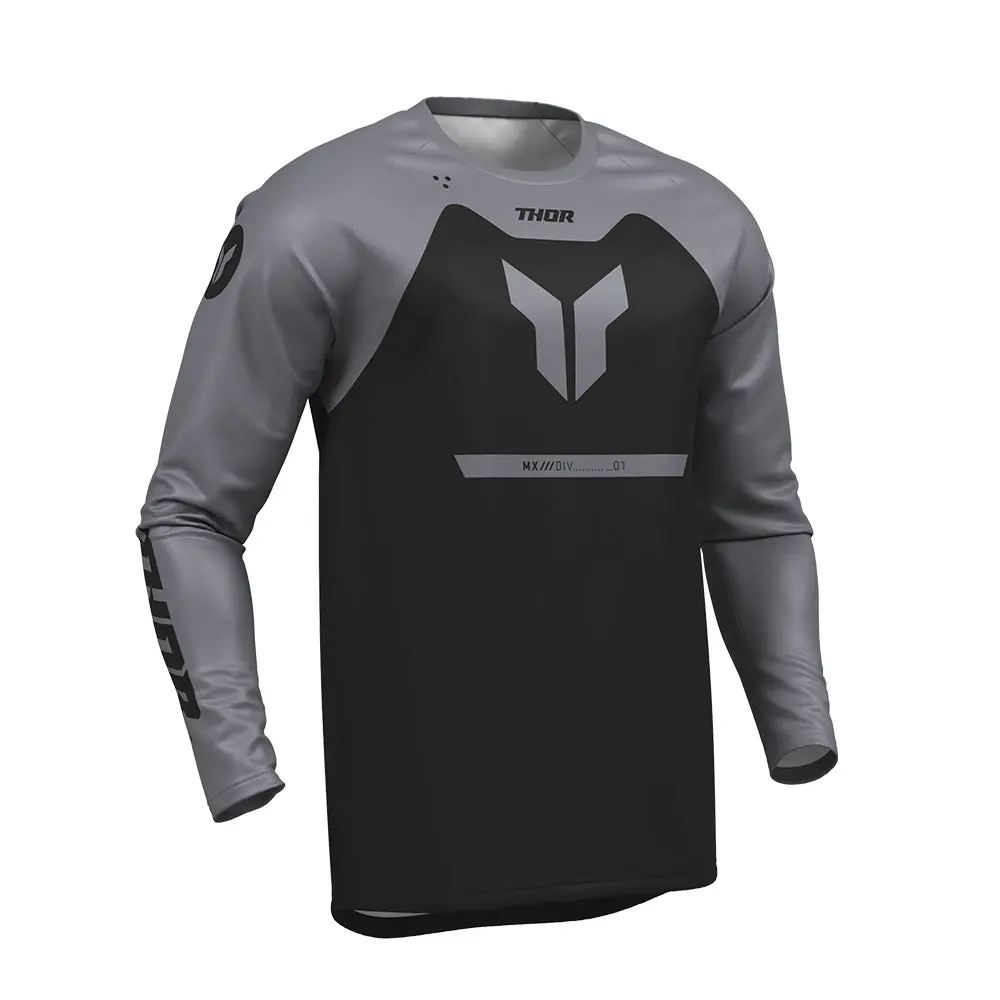 Thor Mx Jersey Ridemode Menace Black 1