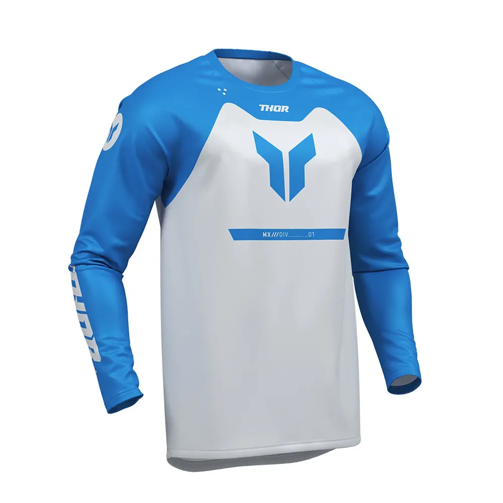 Thor Mx Jersey Ridemode Menace Blue 1
