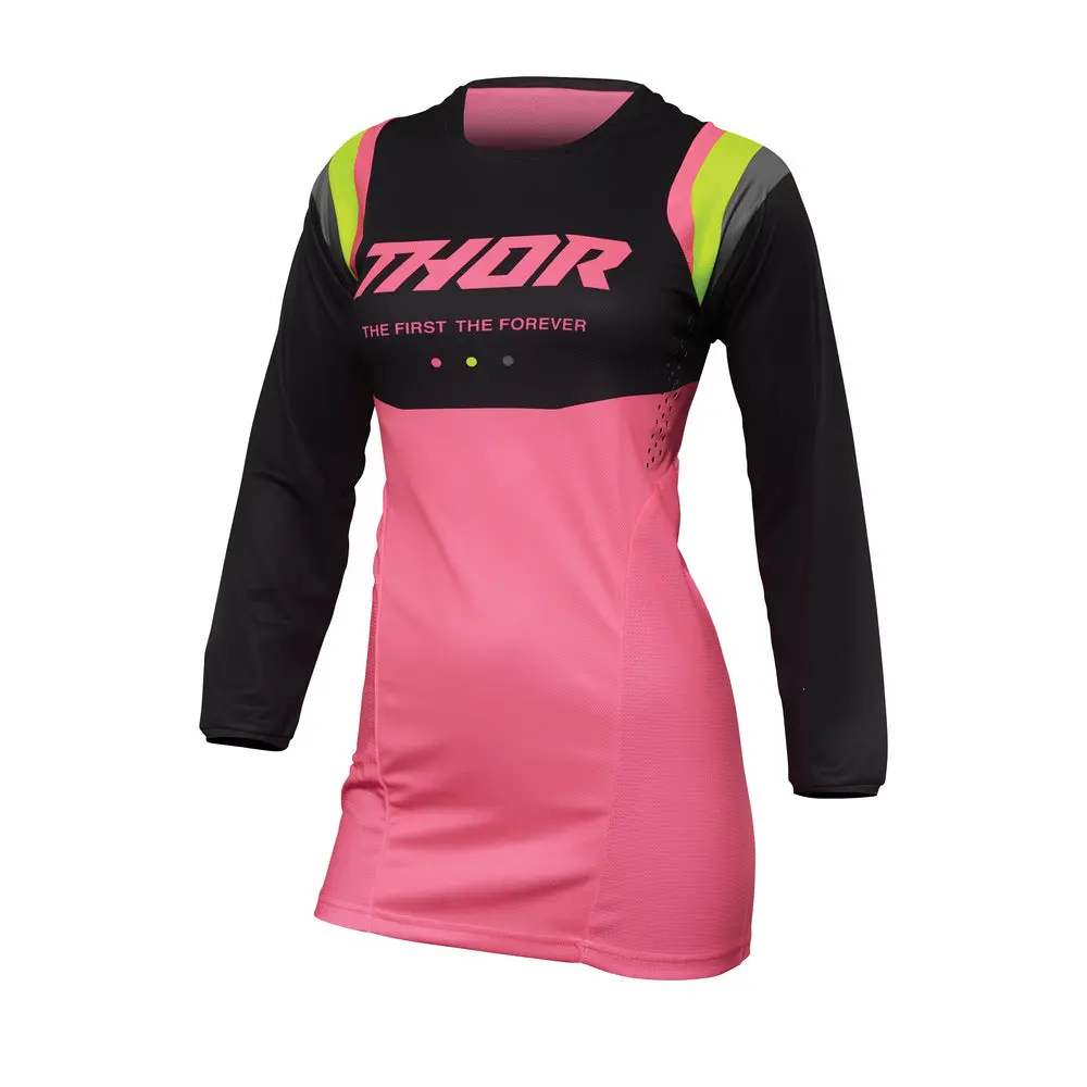Thor Mx Jersey S22 Pulse Women Rev Char/Pk 1