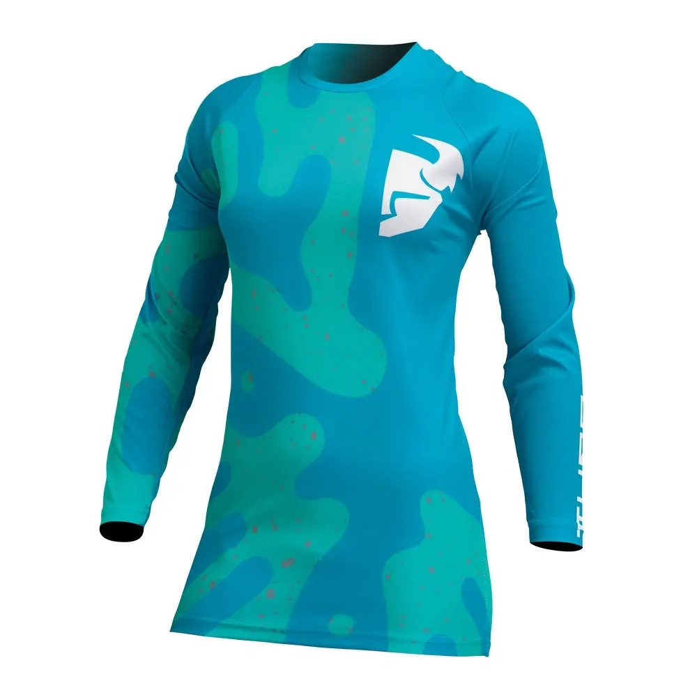 Jersey S23 Thor Mx Sector Women Dis Teal/Aqua 1
